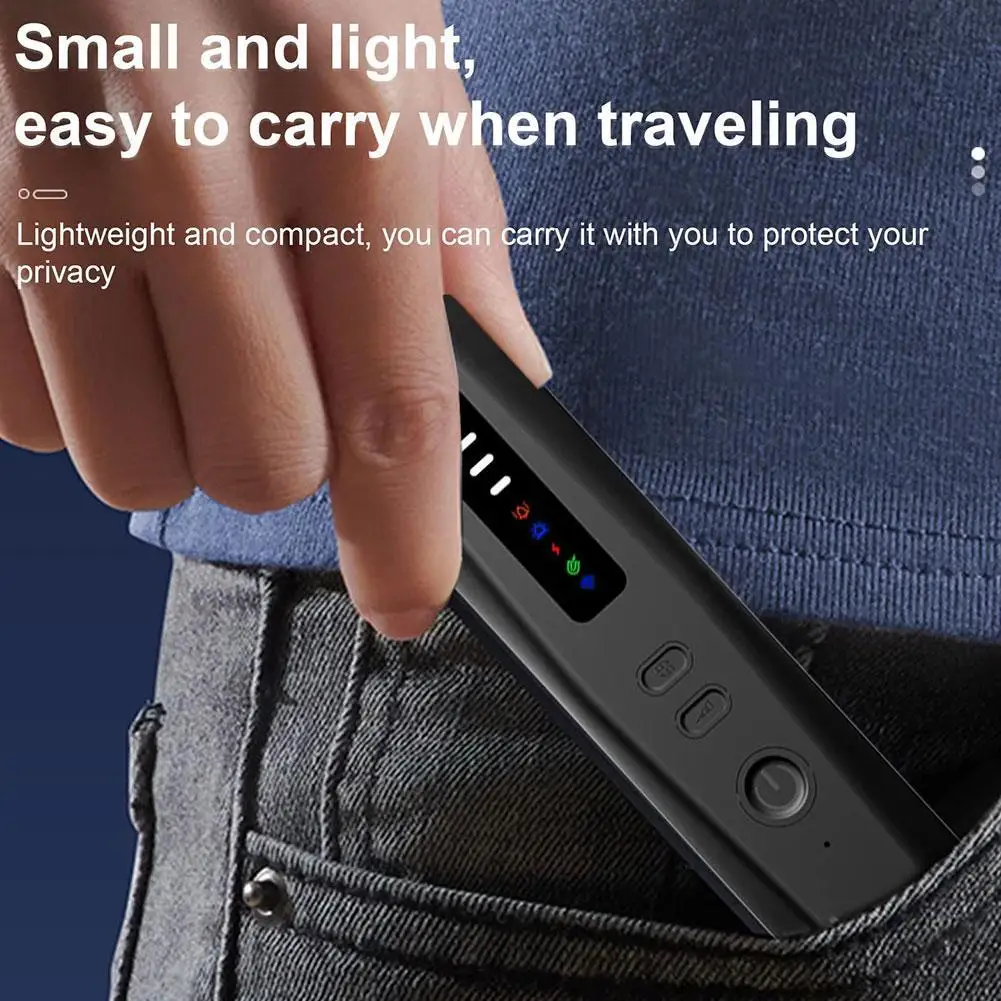 

Hidden Camera For T09 Portable Anti Infrared Lens Finder Mini Camera RF Signal Scanner Camera Finder Tools N1H3