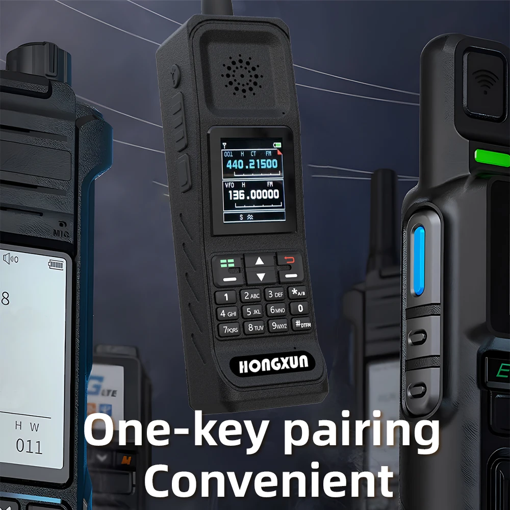 GP-300  UHF VHF Handheld Walkie-Talkie 20km GPS Amateur for Radio Walkie-Talkie Remote for Radio Communication