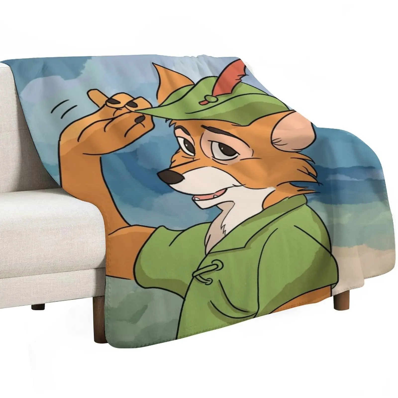 Robin Hood Throw Blanket Thin Soft Beds blankets and throws Stuffeds Thermals For Travel Picnic Blankets