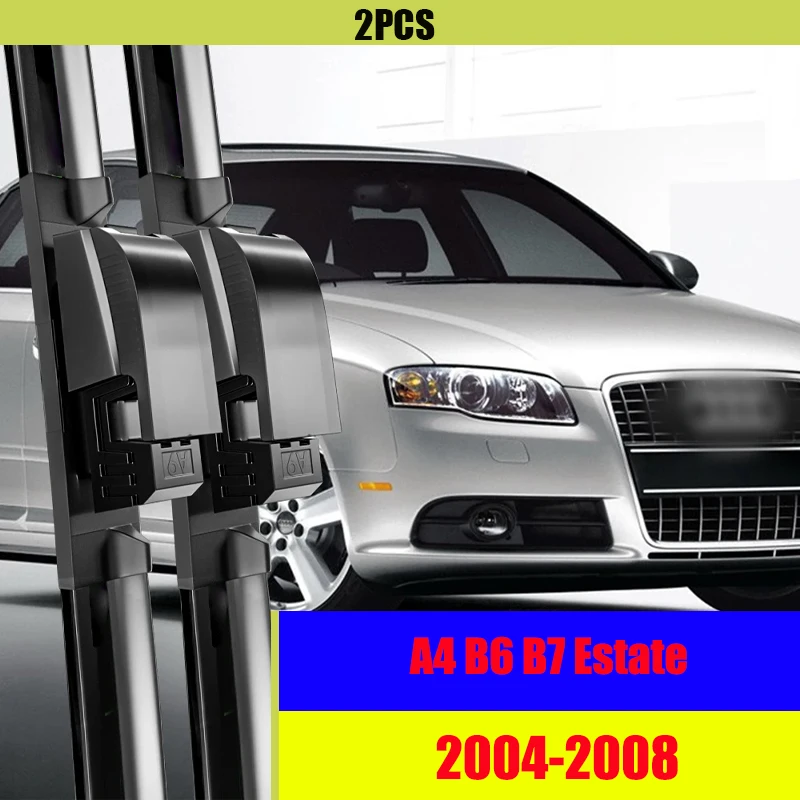 

Wiper Front Wiper Blades For Audi A4 B6 B7 Estate Avant 2004 2005 2006 2007 2008 Windshield 22"+22" Accessories
