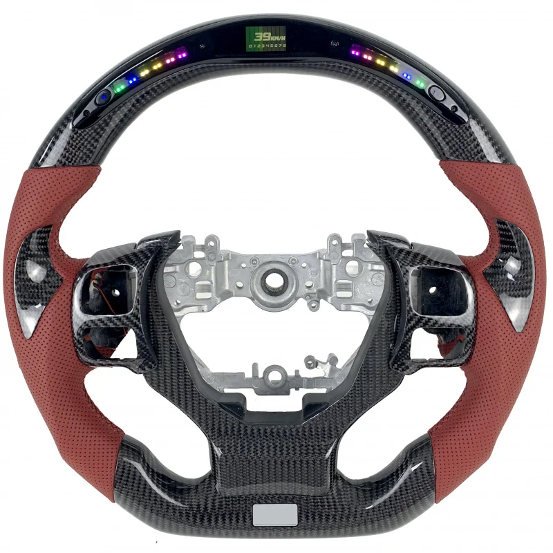 

IS IS250 IS350 2011-2019 Custom Carbon Fiber Steering Wheel Sports Forged Carbon Fiber Car