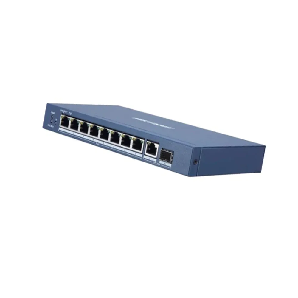 Hikvision POE Switch 8-POE Port Gigabit Unmanaged DS-3E0510P-E