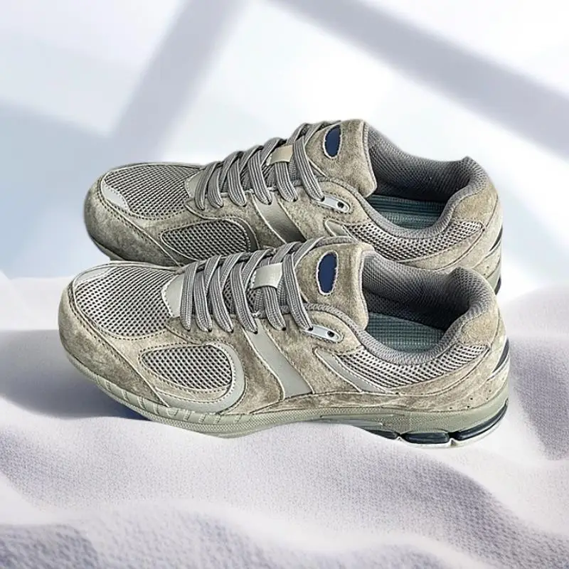 

Мужские легкие амортизирующие удобные кроссовки, спортивная обувь с дышащей сеткой, тренировка для прогулок на открытом воздухе