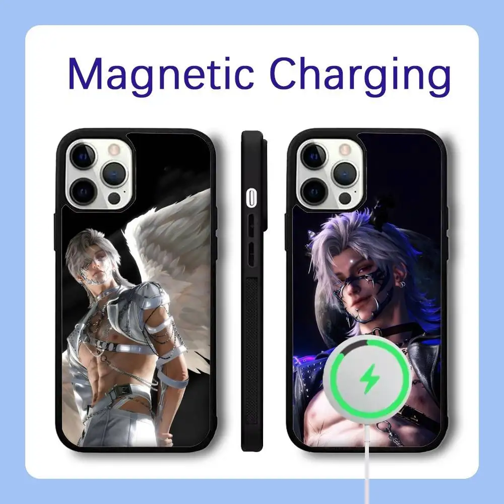 

Sylus Love And Deep Space Phone Case For iPhone 16,15,14,13,12,11,Pro,Max,Plus,Mini,SE Magsafe Magnetic Wireless Charging