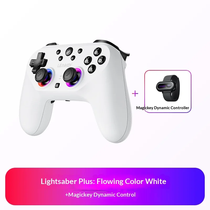 Leadjoy Saber Plus Gamepad 3Mode Wireless Gaming Controller TMR