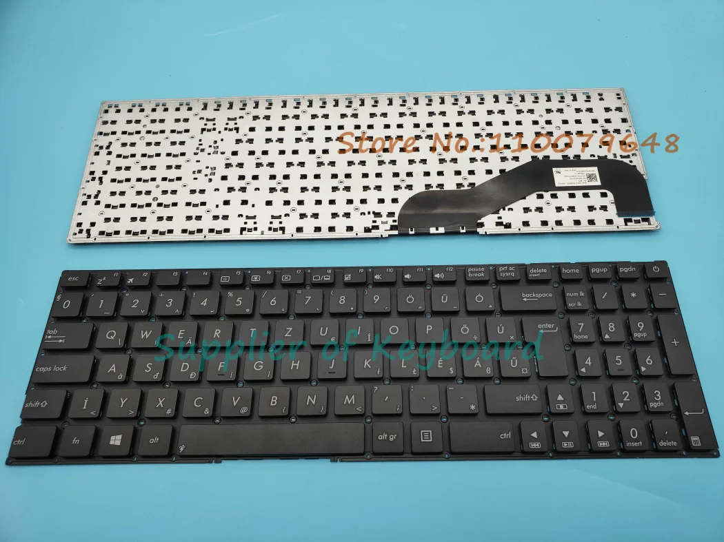 New Hungarian Keyboard For ASUS X543U X543UA X543MA X543L X543LA R543U A543U K543U F543U F543UA X540UV Laptop Black