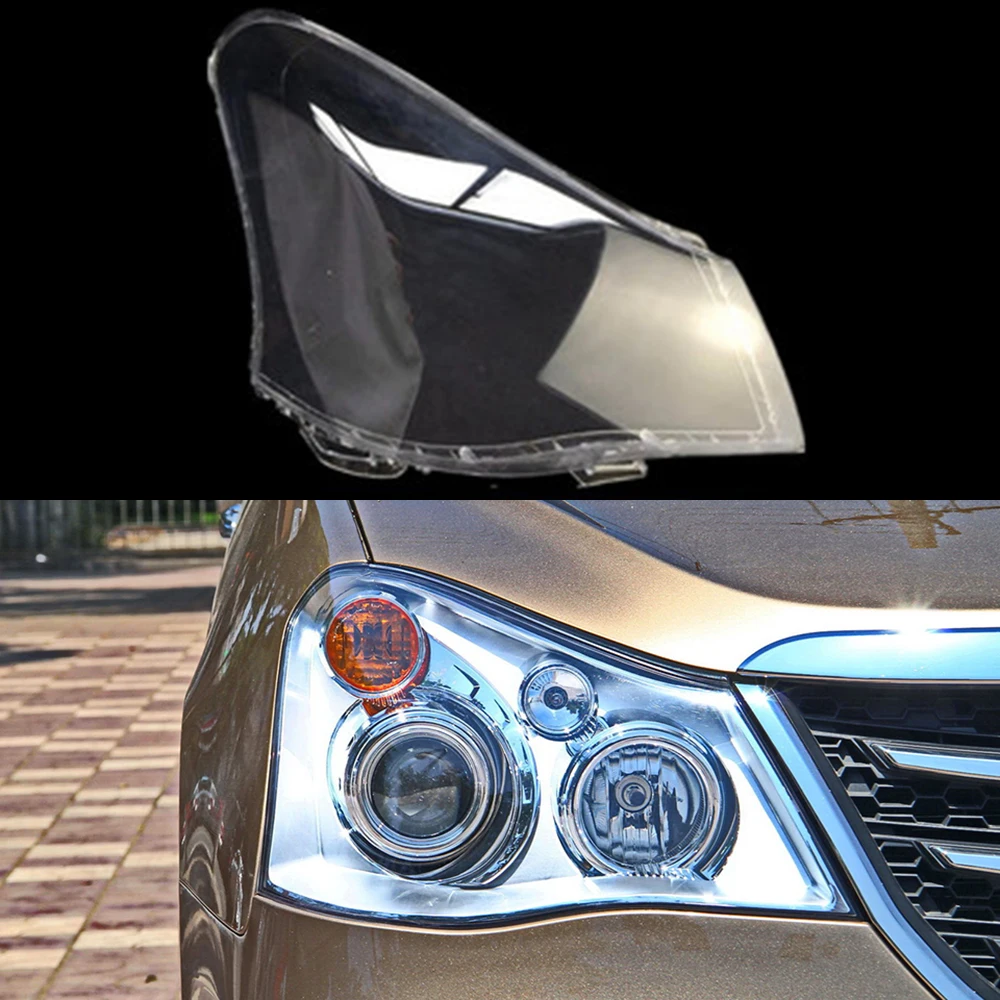 

Headlight Lens Cover Lampshade Lampcover Caps Headlamp Shell Auto Head Lamp Light Case For Dongfeng Aeolus A60 1.6 2.0 2012-2015