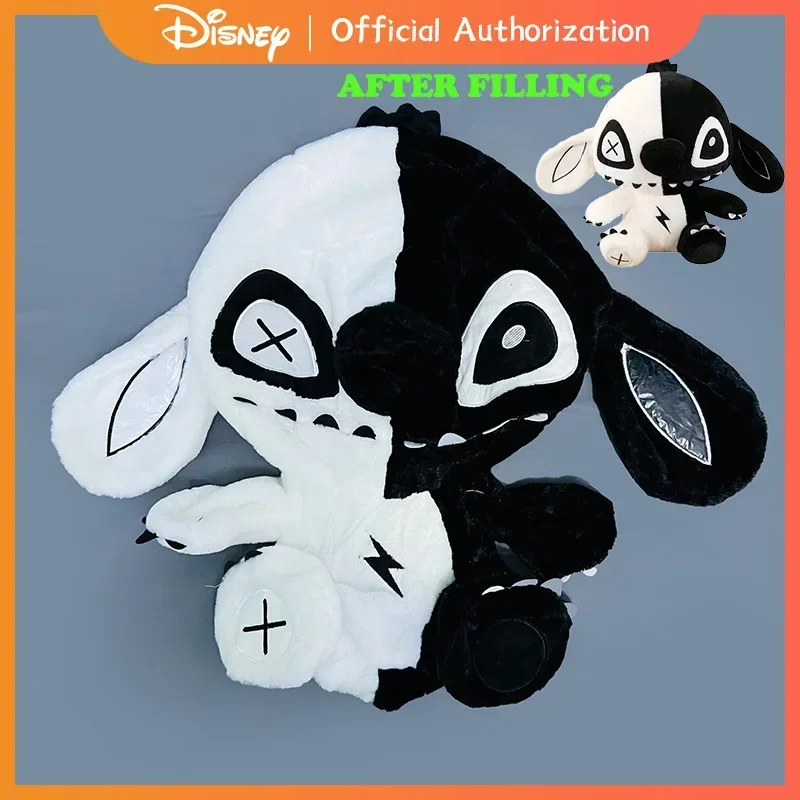 40CM-70CM Disney Lilo & Stitch No Cotton Semi-finished Shell Leather Ghost Doll Cartoon Plush Toy Stuffed Anime Birthday Gift