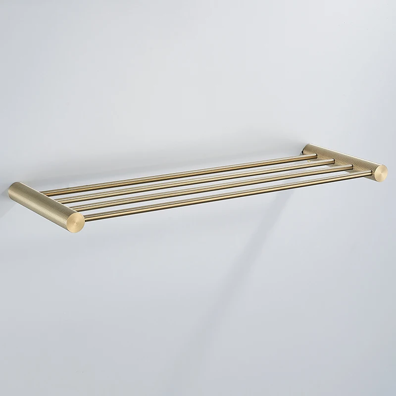 

304SUS Towel rack Four poles Wall-Mounted Bathroom Item Shelf Suitable for Shower Rooms Bathroom Accessories