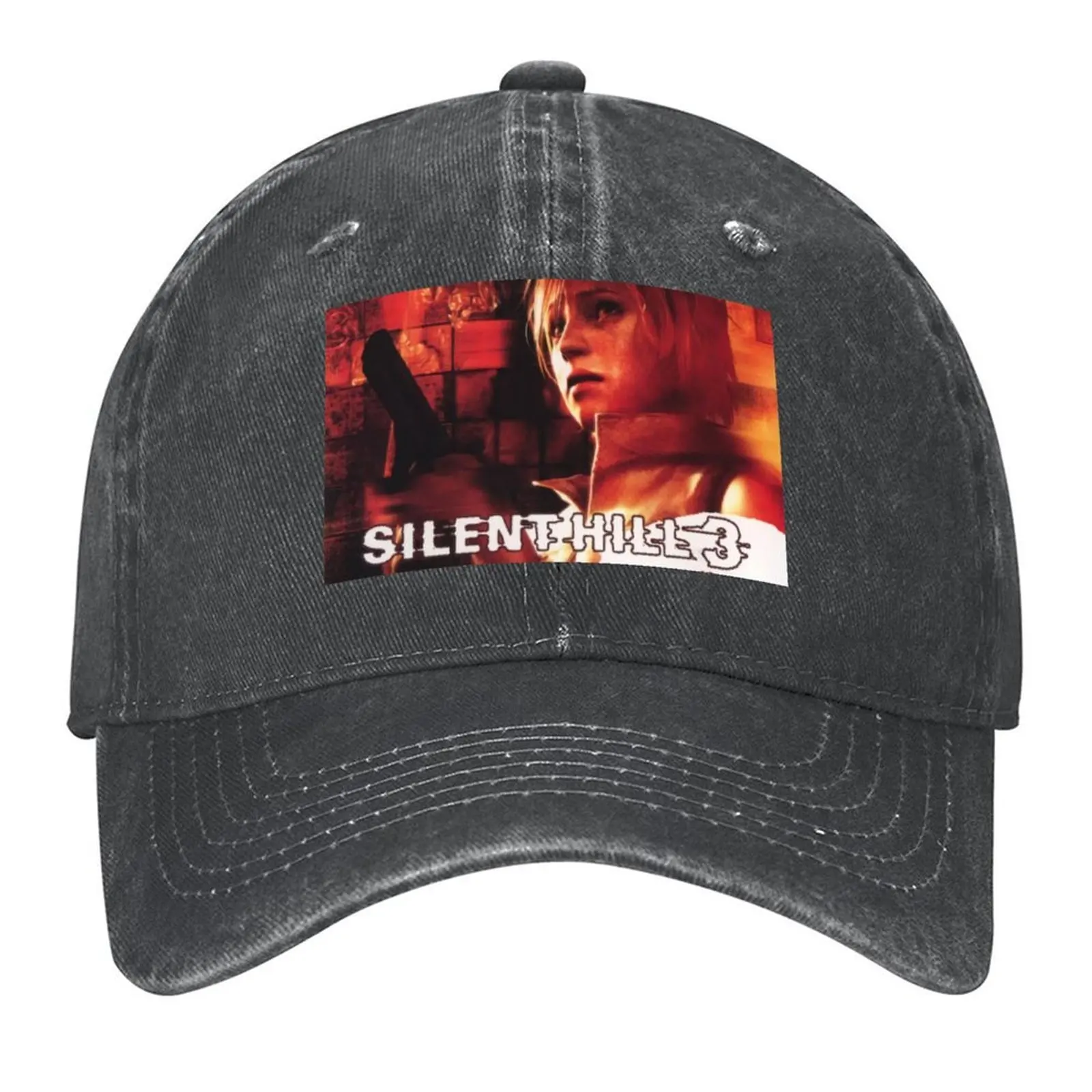 

Silent Hill 3 - JAP Ps2 Original Box Art (No Neon) Baseball Cap Rugby foam party Hat tea Hat hard hat Man Women's