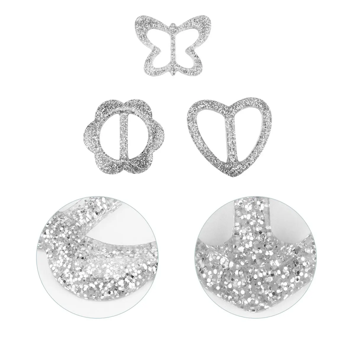 

20pcs Resin Scarf Buckle Lightweight Circle Button For Women Shawl Clip T-Shirt Accessory Waist Knot Decor Scarf Ring