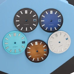 FEIYASHI 30.8mm Dial C3 Luminous Mechanical Wristwatches Watch Case Mod Accessory For Refit Men's 42mm Clock NH35 Movement