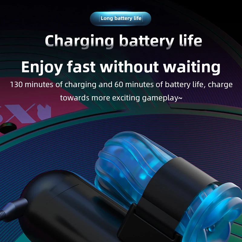 Rechargeable Waterproof Automatic Male Masturbator with Vibration Hands-Free Electric Stroker Cup Adult Toy for Men view 6