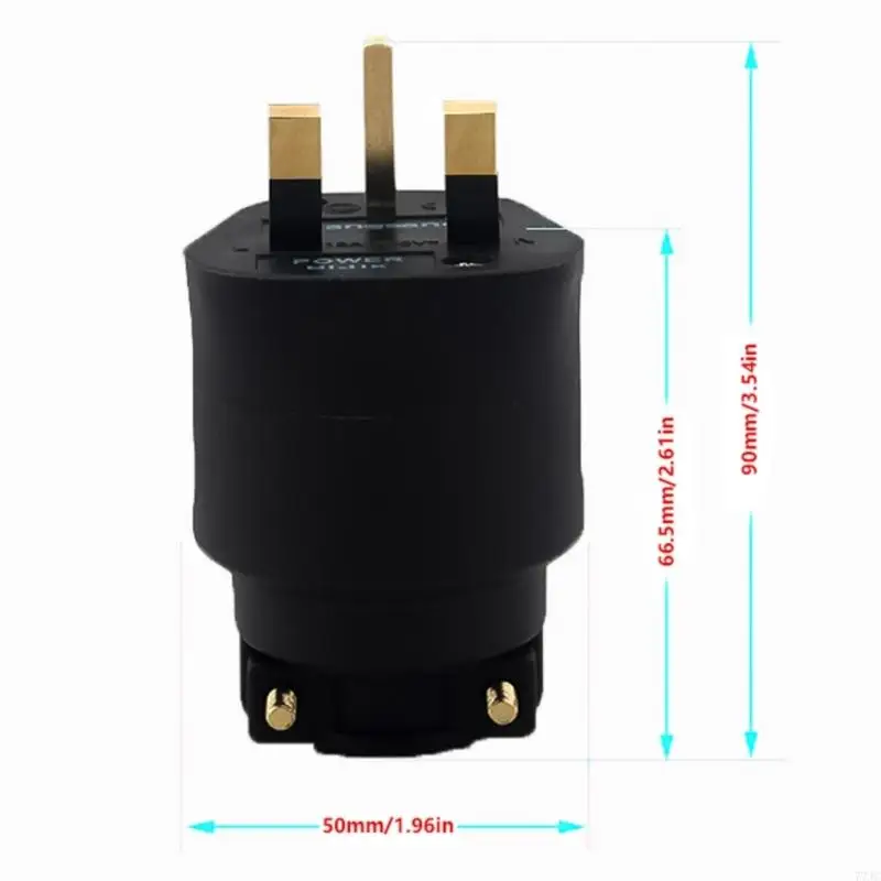 Панель Mount Mount Hifi Power Plug Audios Discoverals Terminals Adapter Connectors