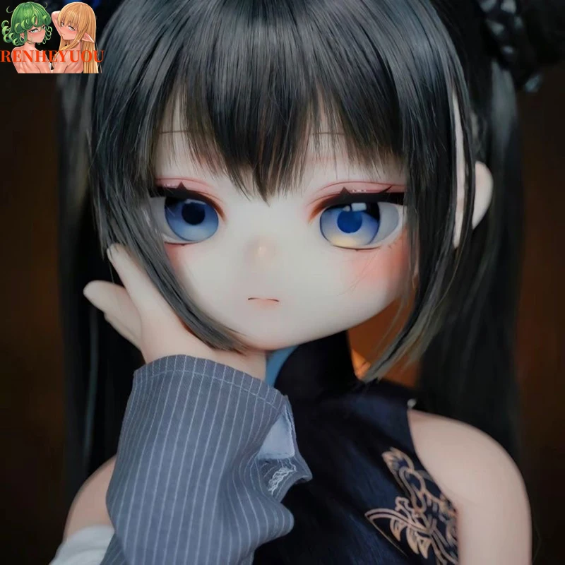 

RENHEYUOU - Anime Doll Silicone Body Metal Skeleton Adjustable Joints Detachable Headpiece Collectable Handmade Characters