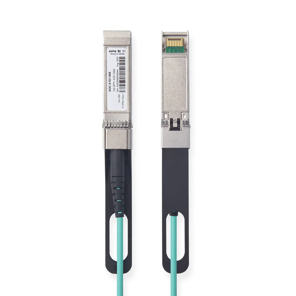 Montions 10G SFP+ AOC Cable-10GBASE SFP+ Active Optical Cable for Cisco SFP-10G-AOC,Ubiquiti UniFi,Mikrotik,D-Link,Supermicro