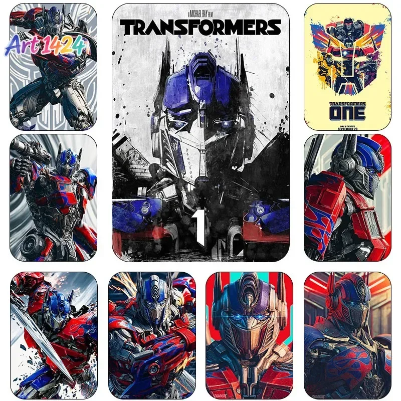 Affiche décorative sur toile du film Transformers, personnage de science-fiction Optimus Prime, motif Grimlock, impression pour salon