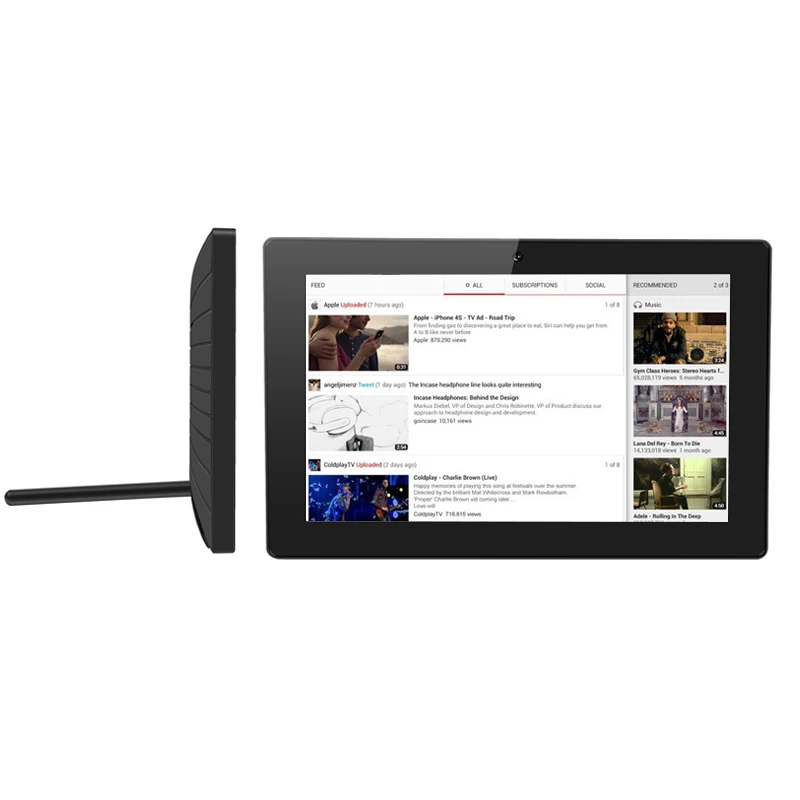 Tablet POE Linux/Android 2025 con tablet Poe RK3588 8+128G Android 12 Vesa Mount