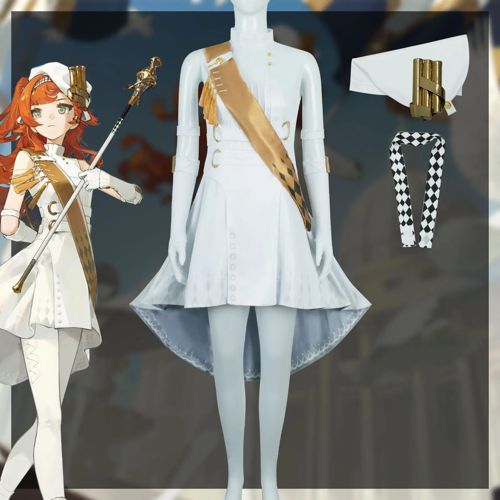 

Назад в будущее 1999 Косплей Костюм 14 линий Поэм Косплей Костюм Двумерный аниме костюм