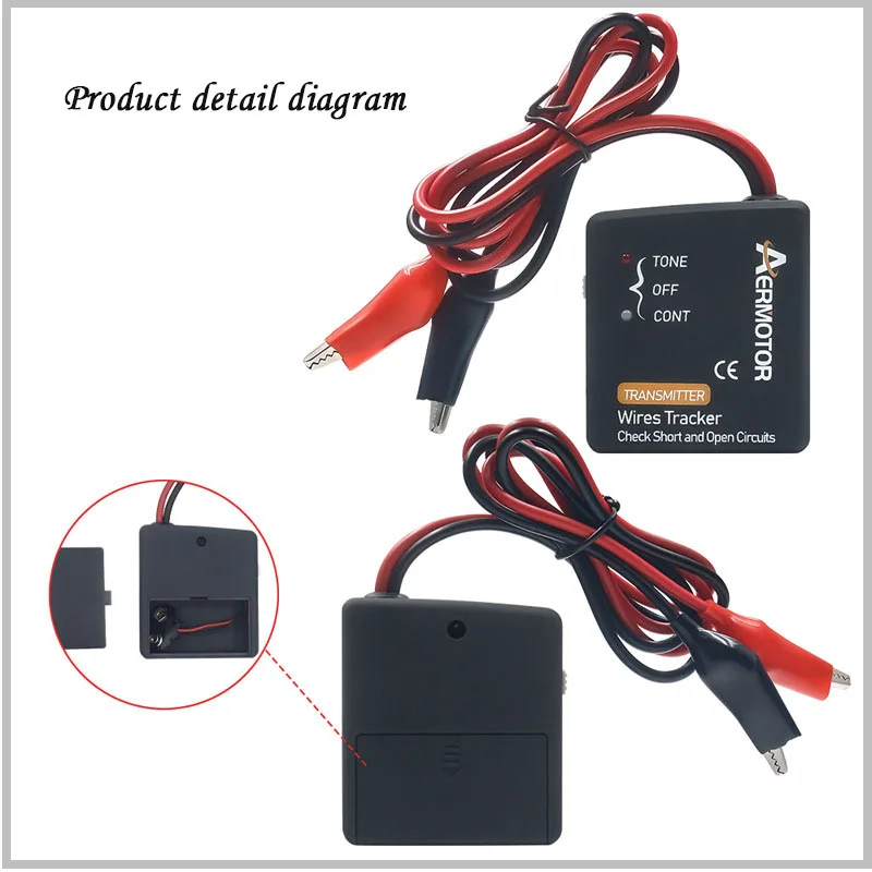 Kfz-Inspektionswerkzeuge Kfz-Haltepunkt OBD2 und Leistungsschalter Tester Drahtinspektionsgerät Patrouillentester Auto
