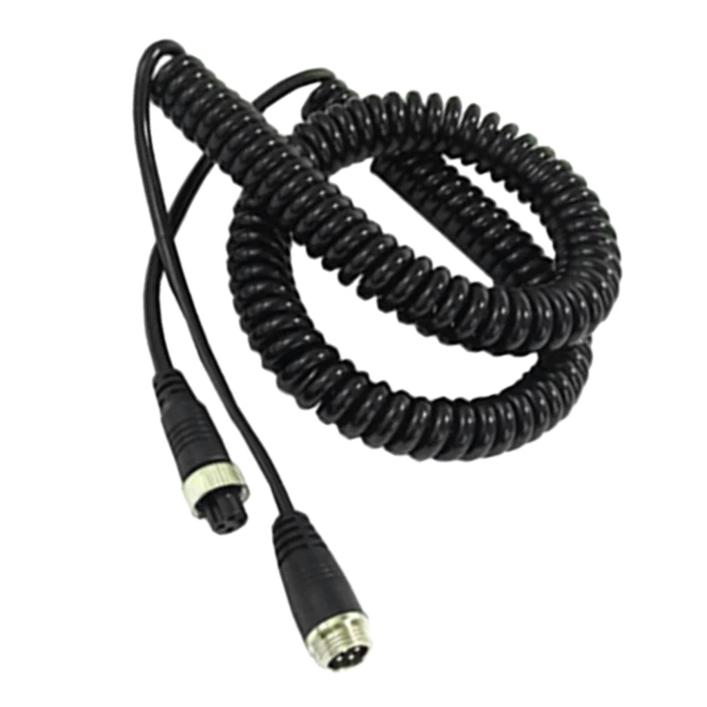 Flexible Car Video Rear View Camera Extension Line Cable 5 Meters