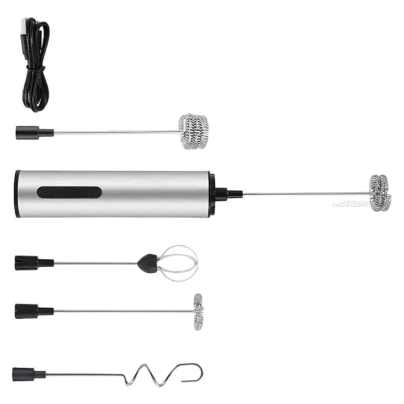 27RB 휴대용 충전식 전기 우유 화장품 거품 폼 메이커 핸드 헬드 거품 3 속도