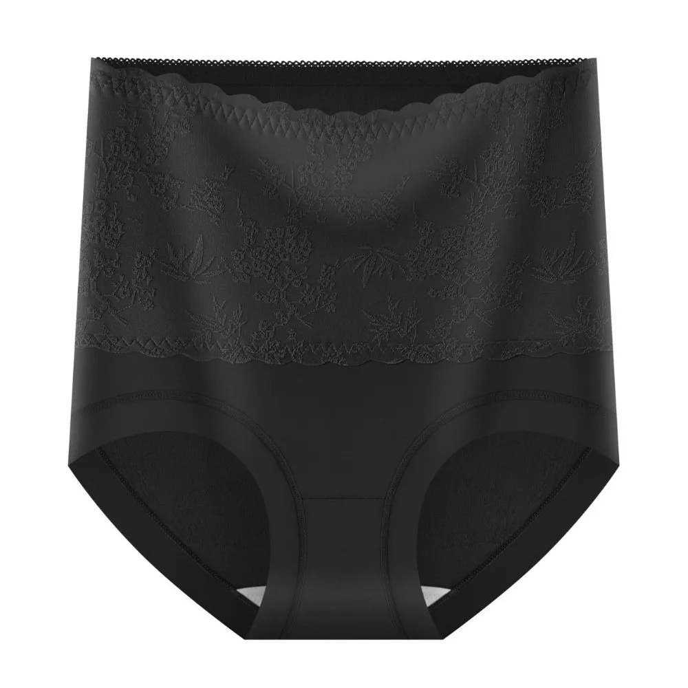 

Floral Embroidery Slimming Shaper Panties High Waist Soft Postpartum Body Shaper Briefs Waist Trainer