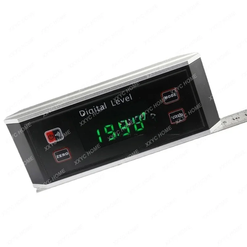 IP54 digital display bar inclinometer slope scale level protractor digital display inclinometer box angle ruler