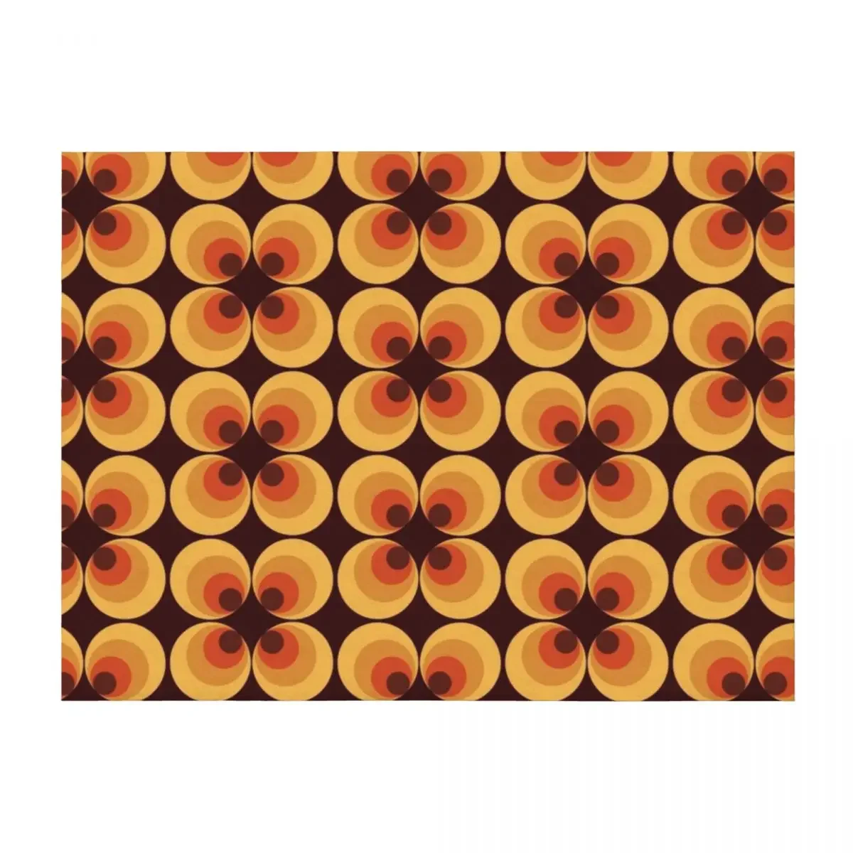 

Retro Orange Throw Blanket Warm manga Summer Winter beds Blankets