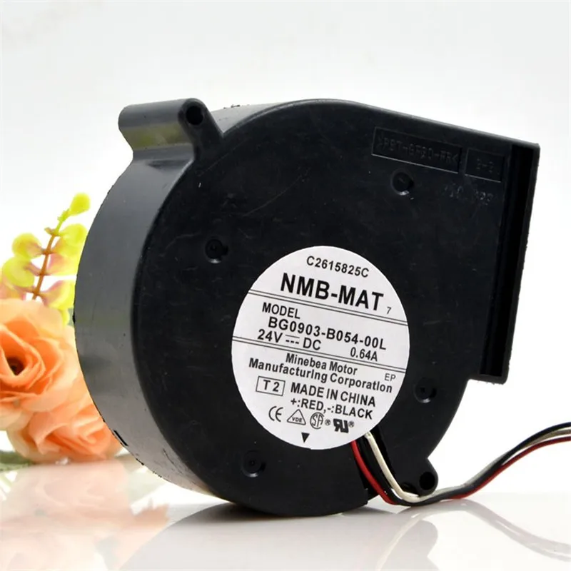 Original BG0903-B054-00L 24V 0.64A 9CM 9733 3-wire turbo blower frequency converter fan