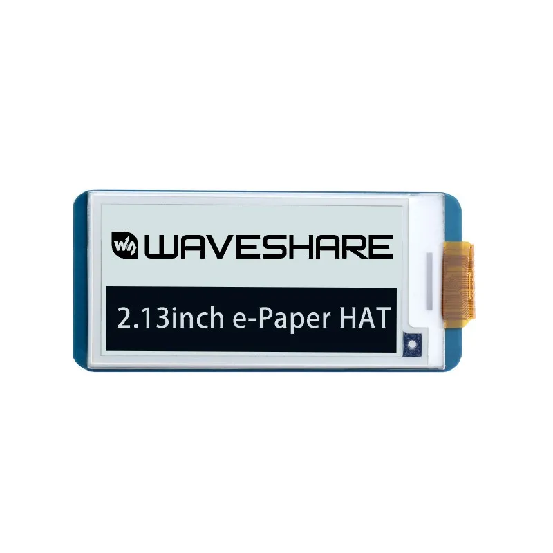 Waveshare 250x122, 2.13inch e-Paper HAT display for Raspberry Pi