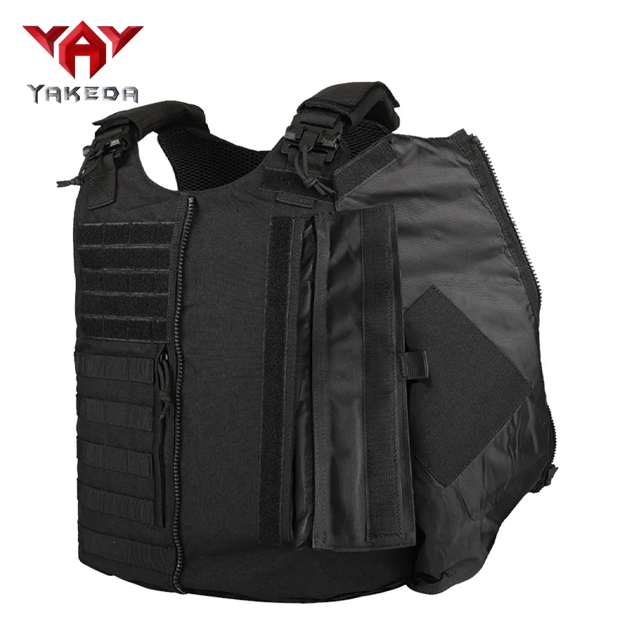 YAKEDA  Quick Release Training Vest MOLLE Expansion System Multi functional Vest 1000D Wear resistant Training Vest