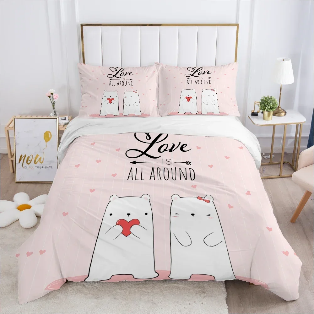 Astronaut Children Bedding Set Single Twin Double Queen King Cal King Size Bed Linen Set