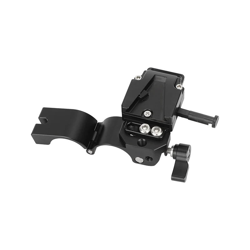 CAMVATE 30mm Rod Clamp Battery Adapter with Quick Release Female V-Mount Plate for DJI Ronin & Freely MōVI Pro Gimbal Stabilizer