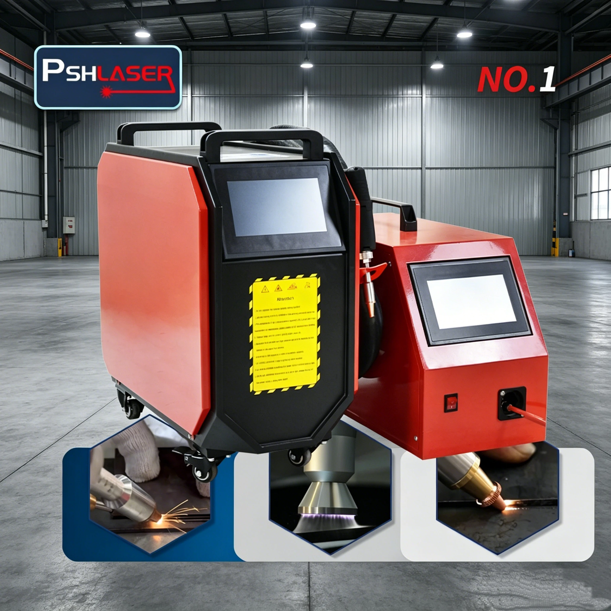 معدات لحام بالليزر محمولة جديد - مراجعة Industrial Laser Cleaning Equipment وسعره