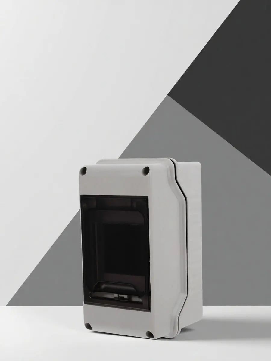 Outdoor Waterproof Circuit Breaker Box 3-Circuit Power Distribution Enclosure for Solar Rv Electrical Panels