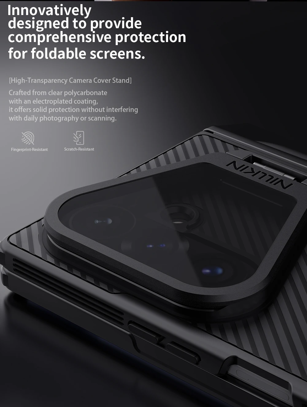 For Samsung Galaxy Z Fold 8 Ultra 5G MagSafe Case with Pen Nillkin CamShield Pro Glass Camera Protection Magnetic Cover