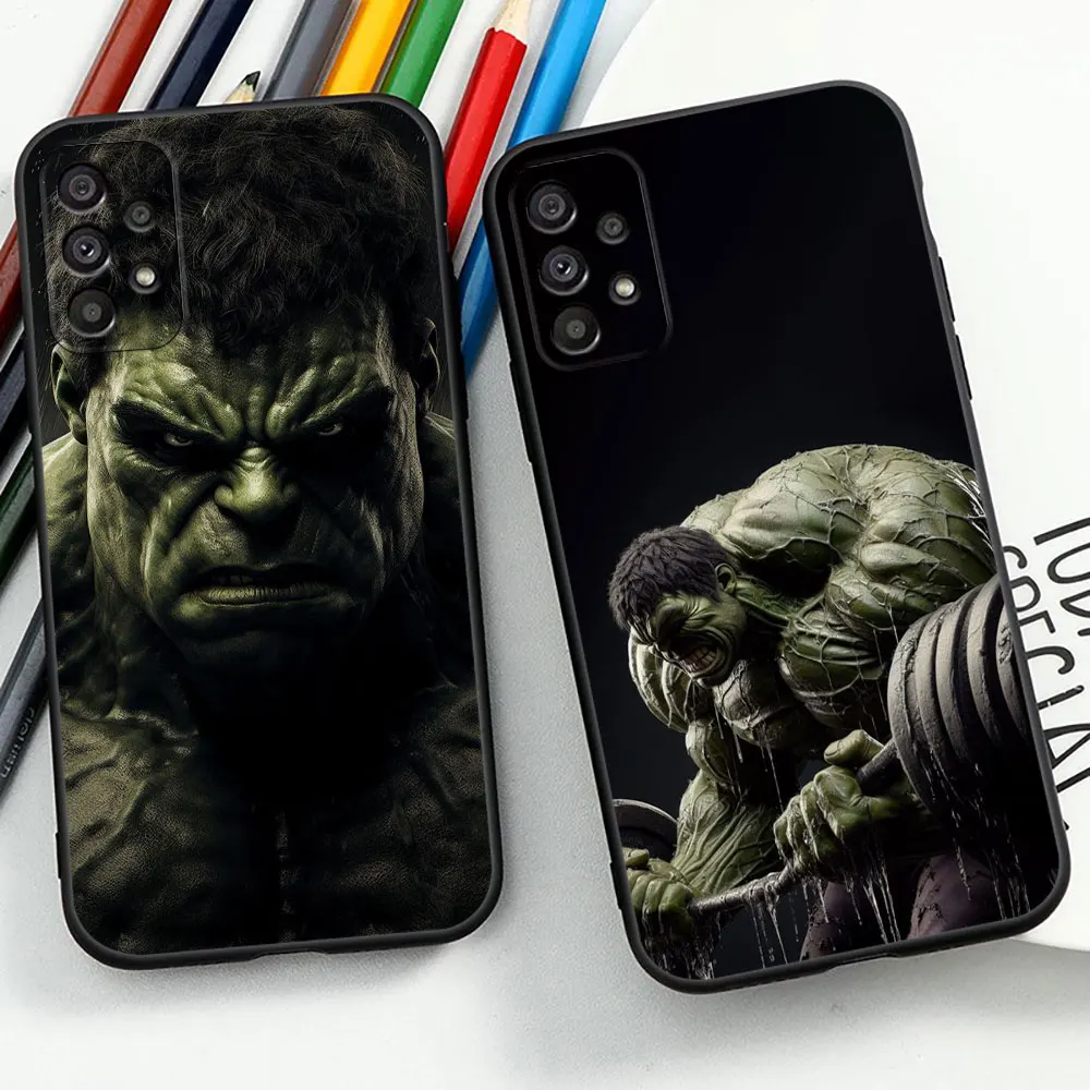 Marvel The Hulk Avengers Case For Samsung A52 A51 A53 A54 A73 A72 A71 A90 A80 A70 A42 A34 A33 A32 A30 A23 A22 A21S A14 A13 Cover