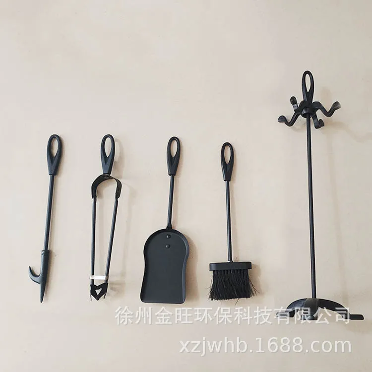 Factory direct real fire wood fireplace cleaning tool set Household fireplace ash cleaning tool soldier set