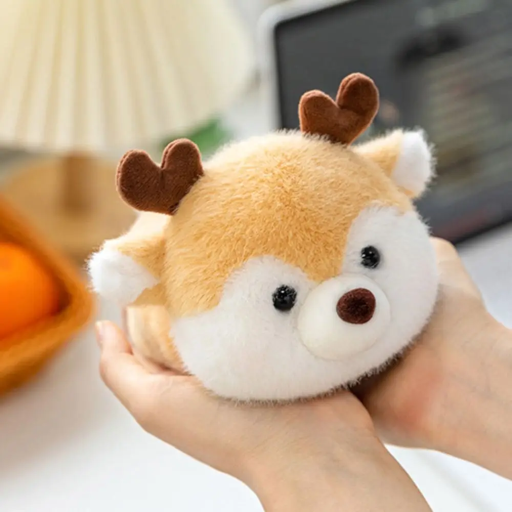 การ์ตูนตุ๊กตานอนกระต่ายน้อยตุ๊กตา Raccoon คลิป Husky Fluffy Panda Plush ของเล่นสบาย 16 ซม.กวางตุ๊กตา Plush Home Decor