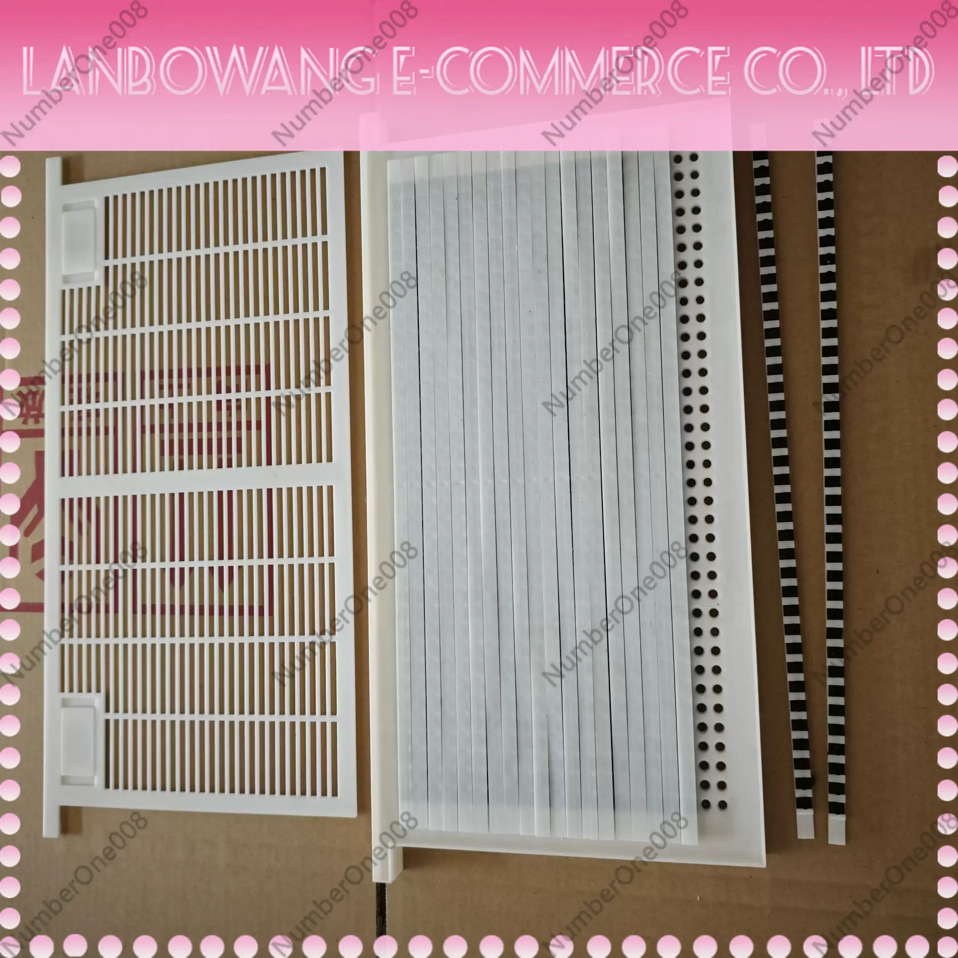 No-Moving Larvae Royal Jelly Frame, Italian Bee Queen Rearing Kit, Queen Excluder, Cell Bar Base, Pierced Royal Jelly Frame