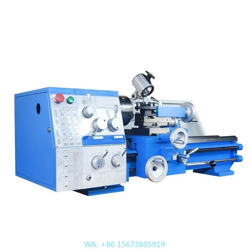 YanHua320B Factory Directly Mini Lathe with Distance Between Centers 600mm Manual Lathe Industrial Machinery Metal Lathe