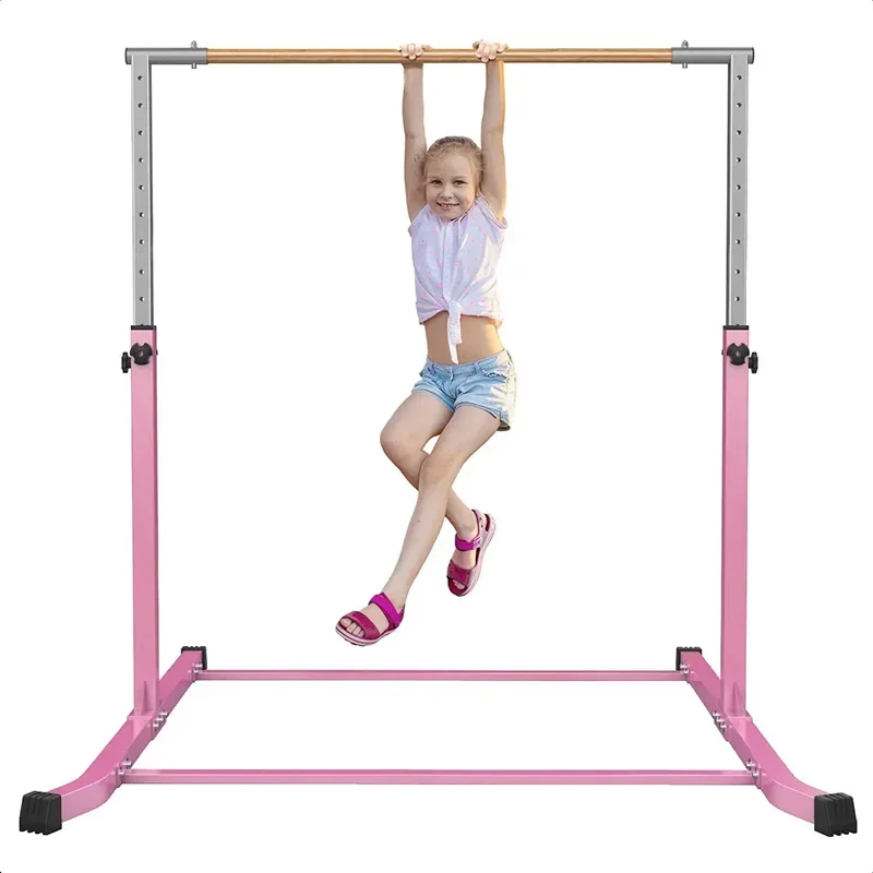 

kids gymnastic equipment adjustable children uneven bars horizontal bar exercise training