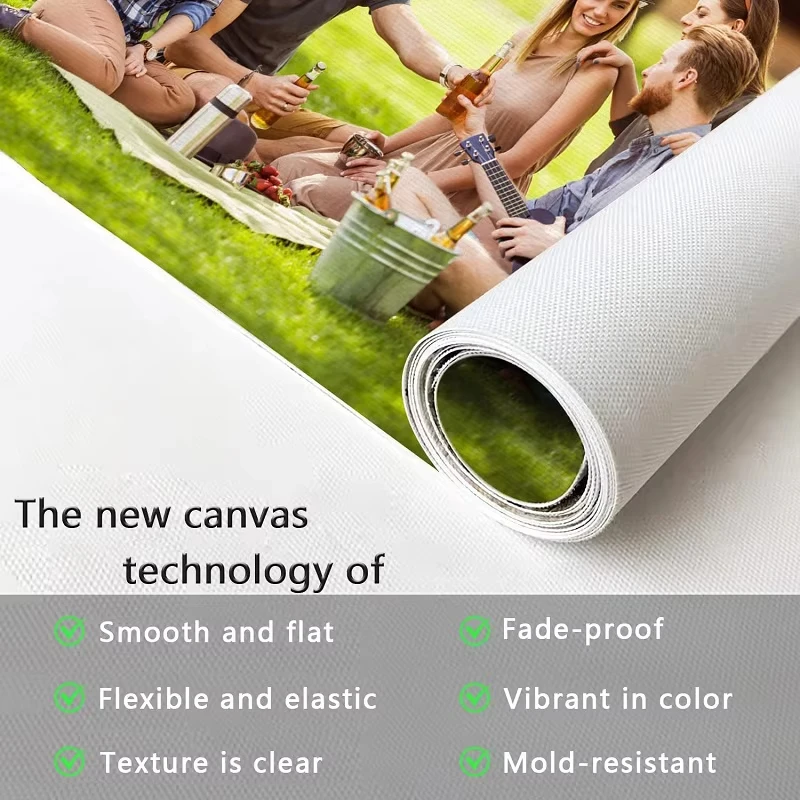 قم بتحميل صورتك أو صورة شخصية مخصصة إلى طباعة الملصقات ومطبوعات فنية جدارية بدون إطار #3