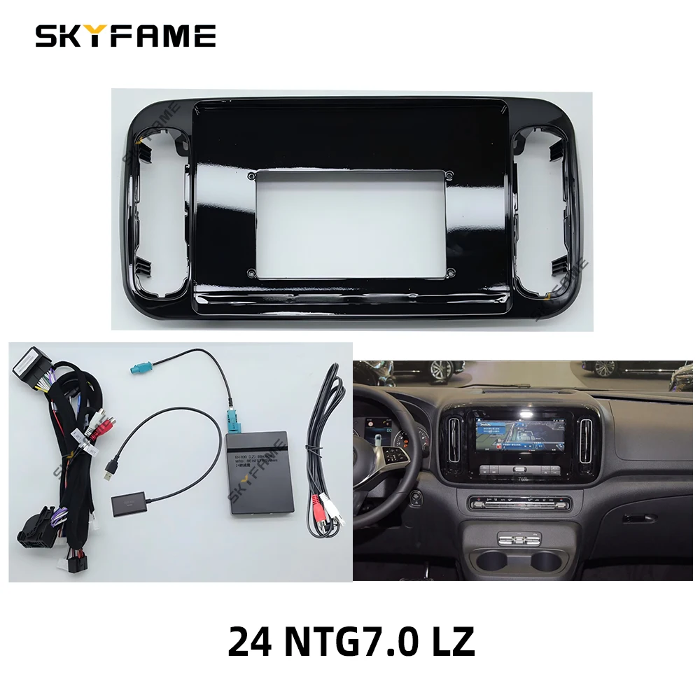 

SKYFAME для Benz Vito V260 W447, автомобильная 12,3-дюймовая рамка, лицевой адаптер, Canbus Box, Android-радио, комплект панели для крепления приборной панели