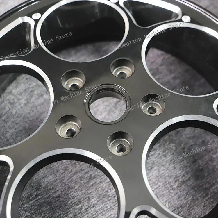 6061-A Aluminum CNC Wheels Sprint 300CC scooter rim bright black 3.0*12 inch for Vespa GTS