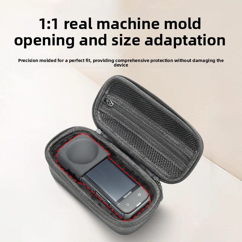 مناسبة لحقيبة التخزين Insta360X4/X5 EVA ملحقات مريحة للحماية من السقوط