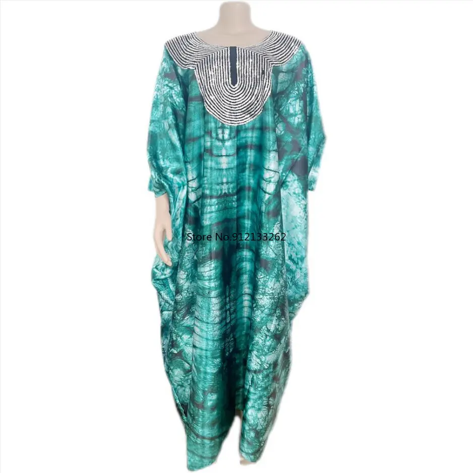 Plus Size African Party Dresses for Women Dashiki Ankara Summer Print Africa Clothing Kaftan Maxi Long Dress Robe Djellaba Femme