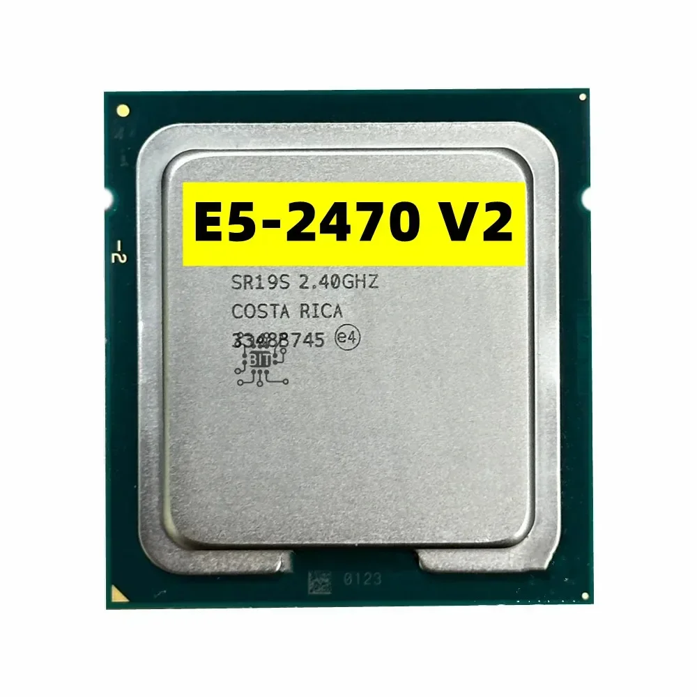 5PCS Xeon E5 2470V2 Processor 10-Core 20-Thread LGA 1356 E5 2470 V2 CPU 2.4GHz 25M 95W E5-2470 V2 CPU