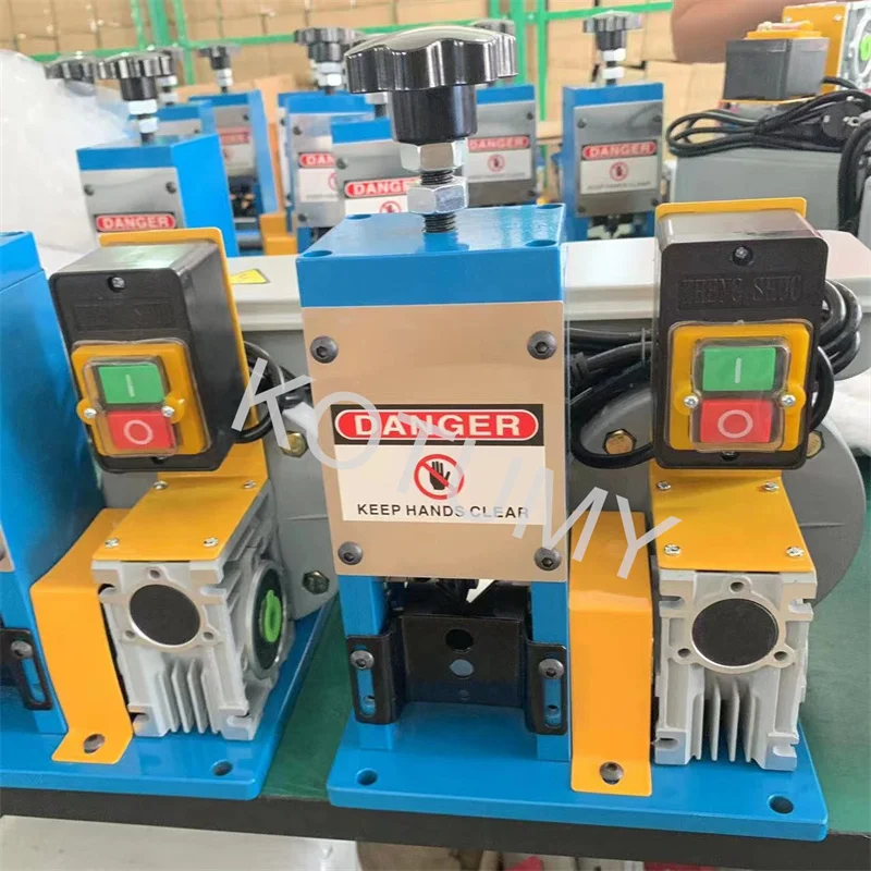 110/220V Electric Wire Stripping Machine Cable Stripper Peeling Fully Automatic Removing Plastic Rubber Tools 180W